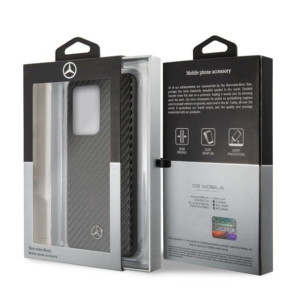 Originalen ovitek MERCEDES (black) Dynamic za Samsung Galaxy S20 Ultra