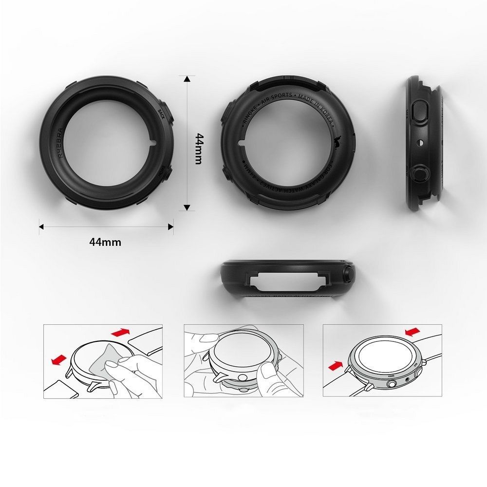Zaščita za uro Ringke (black) za Air Sports Galaxy Active