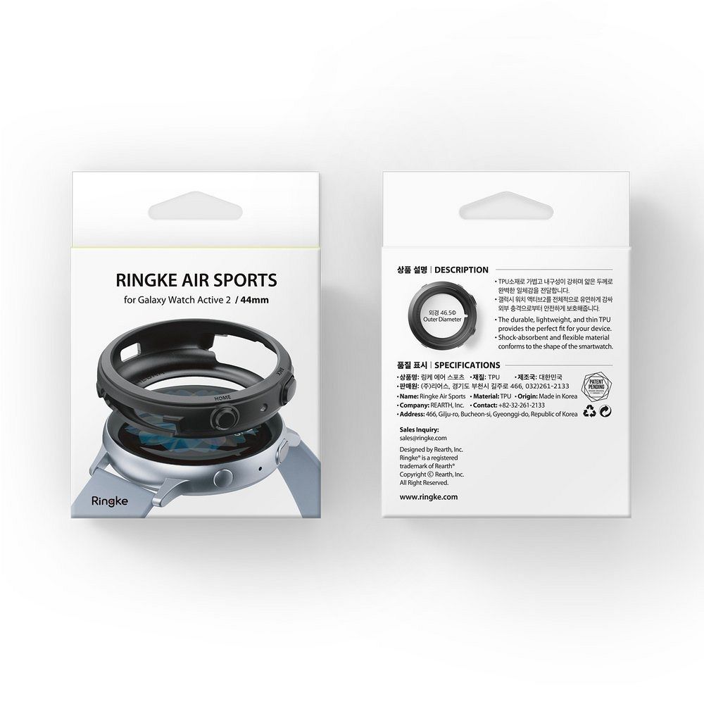 Zaščita za uro Ringke (black) za Air Sports Galaxy Active