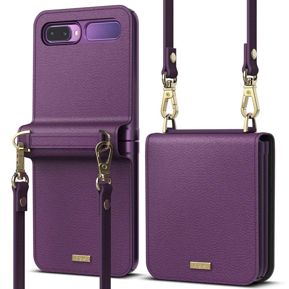 Galaxy Z Flip Ringke (violet) pénztárca