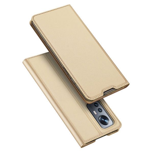 Preklopna maska Dux Ducis Skin Pro (gold) za Xiaomi 12