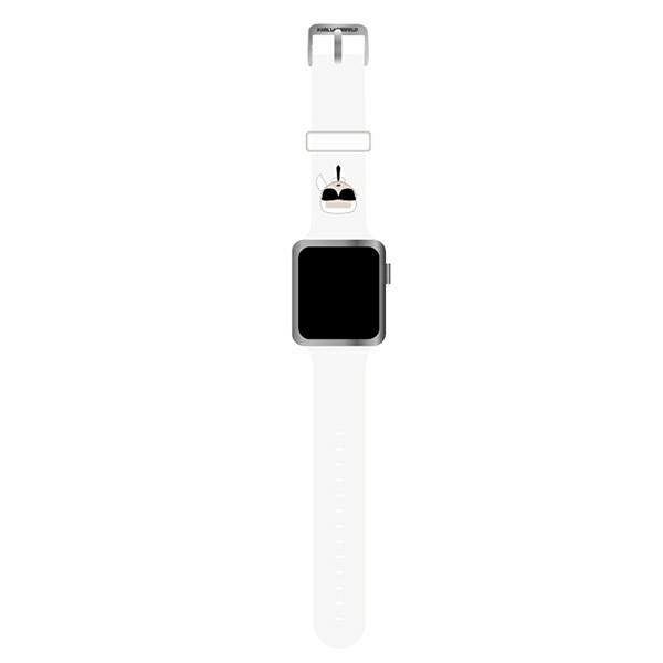 Apple Watch 42/44/45mm Karl Lagerfeld - White
