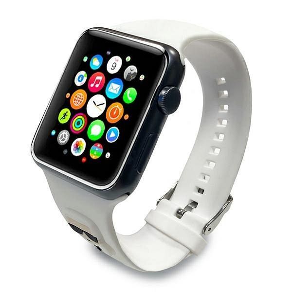 Pas za Apple Apple Watch 1 / 2 / 3 / 4 / 5 / 6 / 7 / 8 / 9 / SE 42/44/45 mm Karl Lagerfeld - Bel
