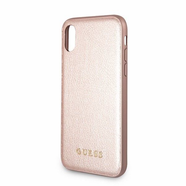 Originalen ovitek Guess (rose gold) za iPhone X/XS
