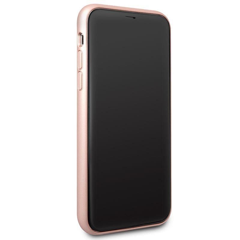 Originalen ovitek Guess (rose gold) za iPhone X/XS