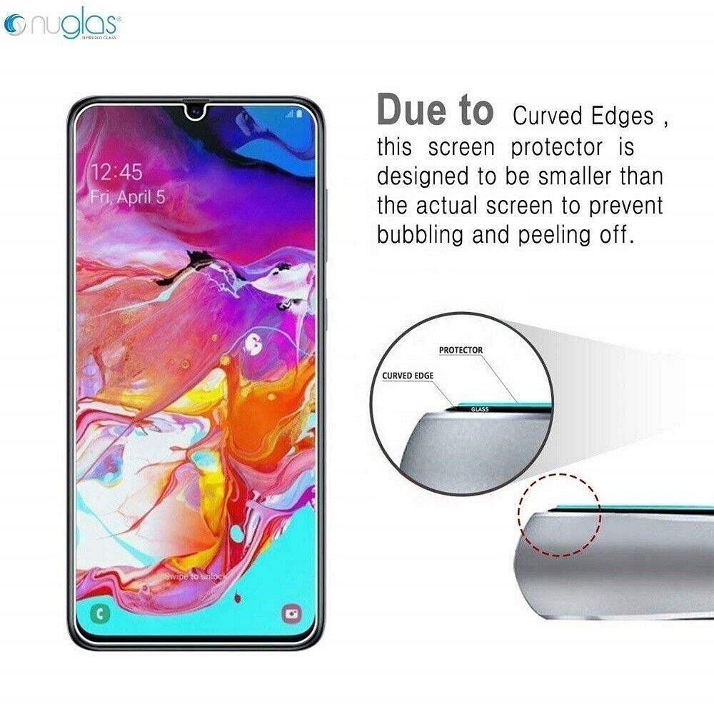 Kaljeno zaščitno steklo Nuglas za Honor 400 Smart