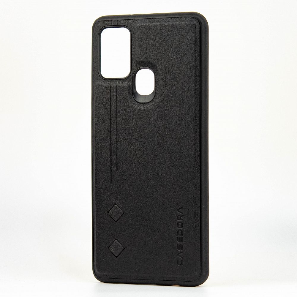 Samsung Galaxy A21S Casedora »Quadclass« (Coal black) tok